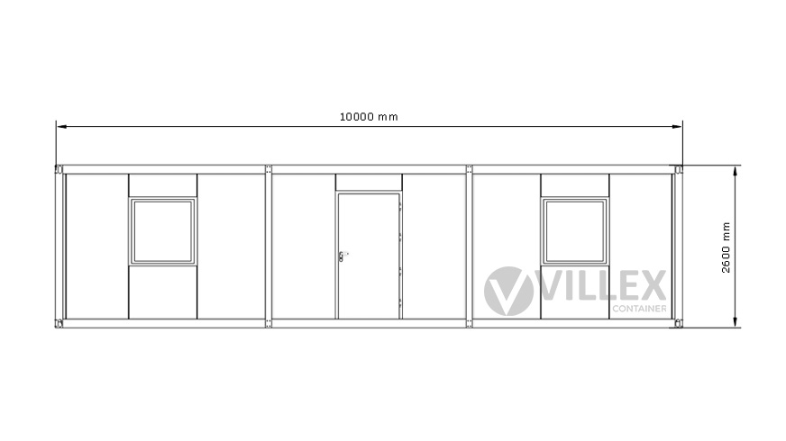 Bürocontainer-Villex-Ultra-Giant-Plus-Cube-Blanc-4.0-9 Bürocontainer Villex Ultra Giant Plus Cube Blanc 4.0