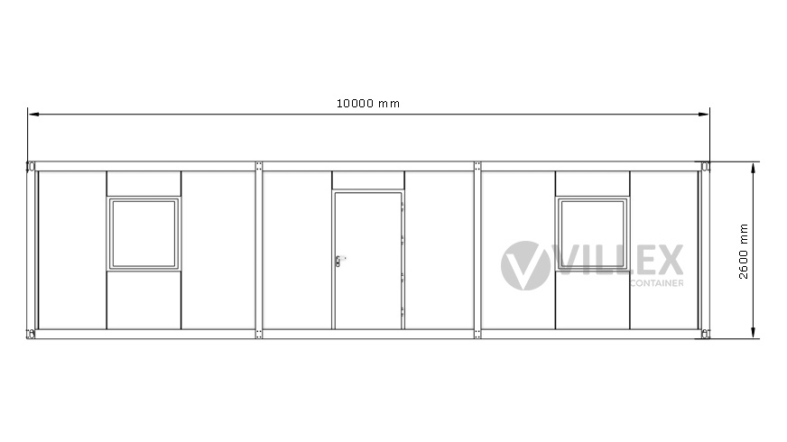 Bürocontainer-Villex-Ultra-Giant-Plus-Cube-Nero-1.0-9 Bürocontainer Villex Ultra Giant Plus Cube Nero 1.0