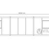 Bürocontainer Villex Ultra Giant Plus Cube Nero 2.0