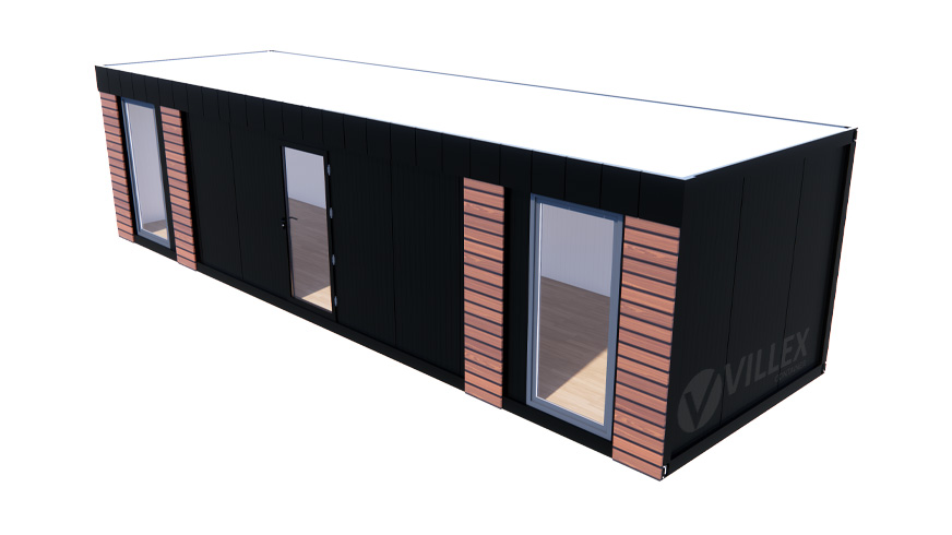 Bürocontainer Villex Ultra Giant Wood Pavillon 1.0