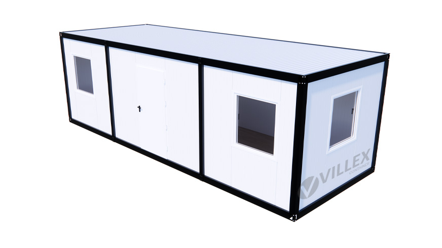 Bürocontainer Villex Ultra Plus Cube Blanc 3.0