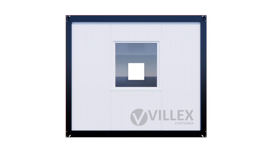 Bürocontainer Villex Ultra Plus Cube Blanc 4.0