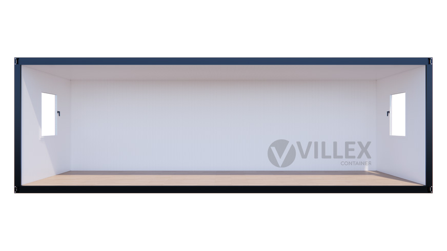 Bürocontainer Villex Ultra Plus Cube Blanc 4.0
