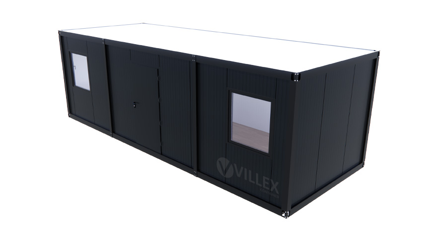 Bürocontainer Villex Ultra Plus Cube Nero 1.0