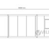 Bürocontainer Villex Ultra Plus Cube Nero 2.0