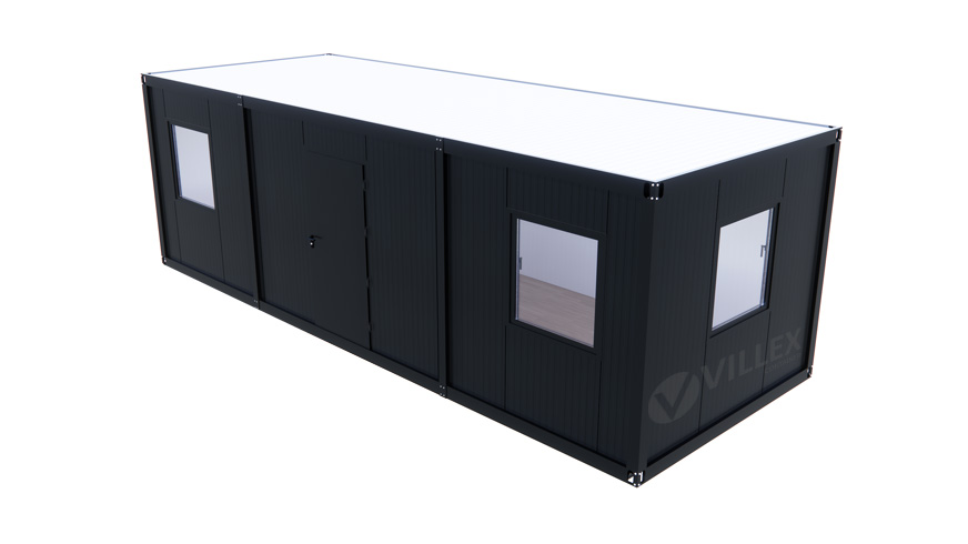Bürocontainer Villex Ultra Plus Cube Nero 3.0