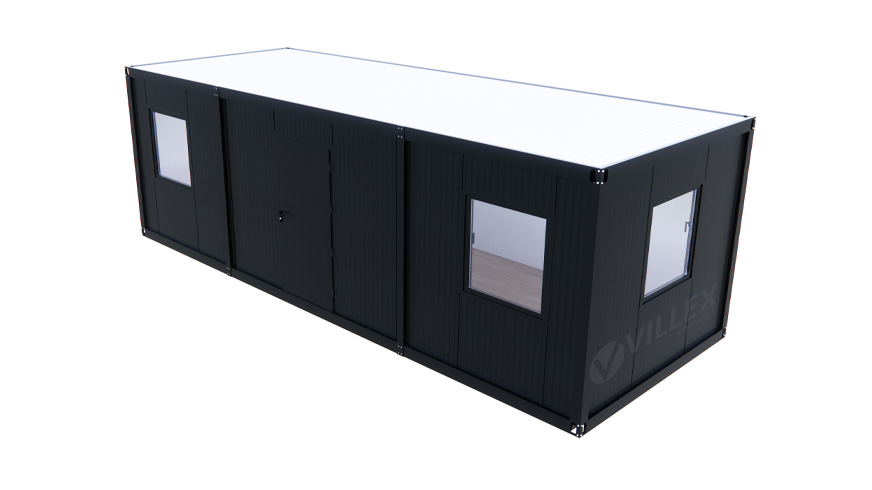 Bürocontainer Villex Ultra Plus Cube Nero 4.0