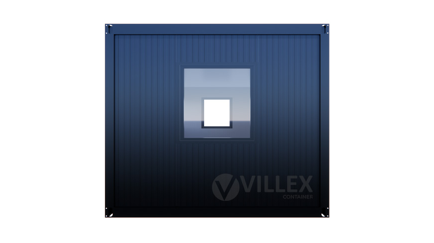 Bürocontainer Villex Ultra Plus Cube Nero 4.0