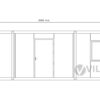 Bürocontainer Villex Ultra Plus Cube Nero 4.0