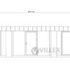 Bürocontainer Villex Ultra Wood Pavillon 1.0