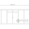 Lagercontainer Villex Big Lager Cube Nero 2.0