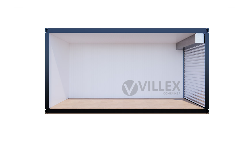 Lagercontainer Villex Medium Garage Cube Nero 1.0