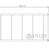 Lagercontainer Villex Medium Garage Cube Nero 1.0
