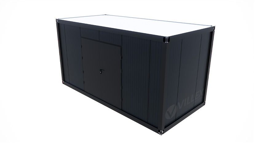 Lagercontainer Villex Medium Lager Cube Nero 1.0