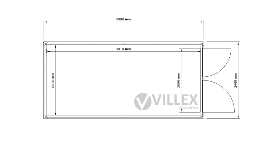 Lagercontainer-Villex-Medium-Lager-Cube-Nero-2.0-8 Lagercontainer Villex Medium Lager Cube Nero 2.0