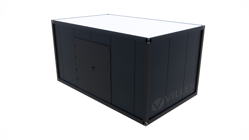 Lagercontainer Villex Medium Lager Cube Nero 3.0