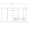 Lagercontainer Villex Medium Lager Cube Nero 3.0