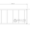 Lagercontainer Villex Medium Lager Cube Nero 4.0