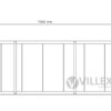 Lagercontainer Villex Mega Garage Cube Nero 1.0
