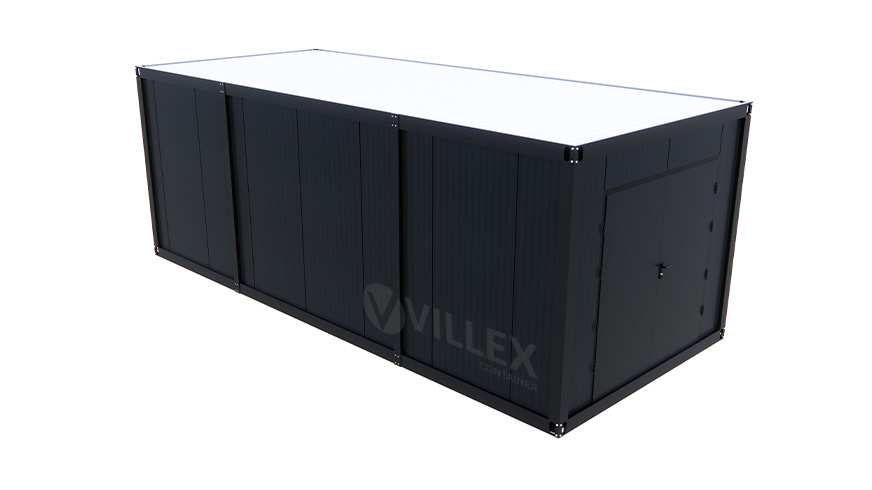 Lagercontainer Villex Mega Lager Cube Nero 1.0