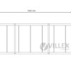 Lagercontainer Villex Mega Lager Cube Nero 1.0