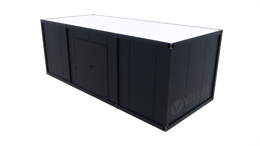 Lagercontainer Villex Mega Lager Cube Nero 3.0