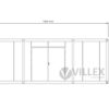 Lagercontainer Villex Mega Lager Cube Nero 3.0