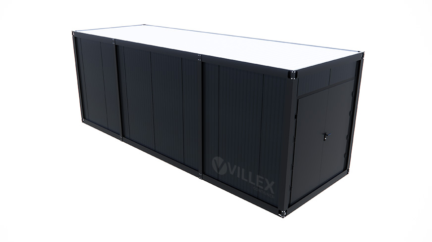 Lagercontainer Villex Mega Lager Cube Nero 4.0