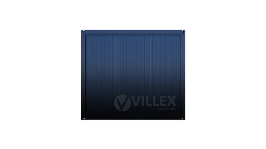 Lagercontainer Villex Mikro Garage Cube Nero 1.0