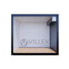 Lagercontainer Villex Mikro Garage Cube Nero 1.0