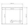 Lagercontainer Villex Mikro Garage Cube Nero 1.0