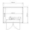 Lagercontainer-Villex-Mikro-Lager-Cube-Nero-2.0-8 Lagercontainer Villex Mikro Lager Cube Nero 2.0
