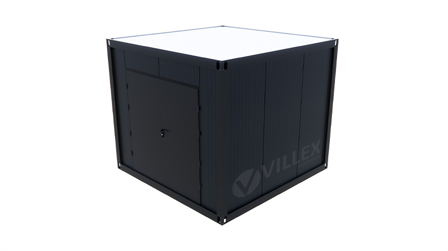 Lagercontainer-Villex-Mikro-Lager-Cube-Nero-3.0-10 Lagercontainer Villex Mikro Lager Cube Nero 3.0