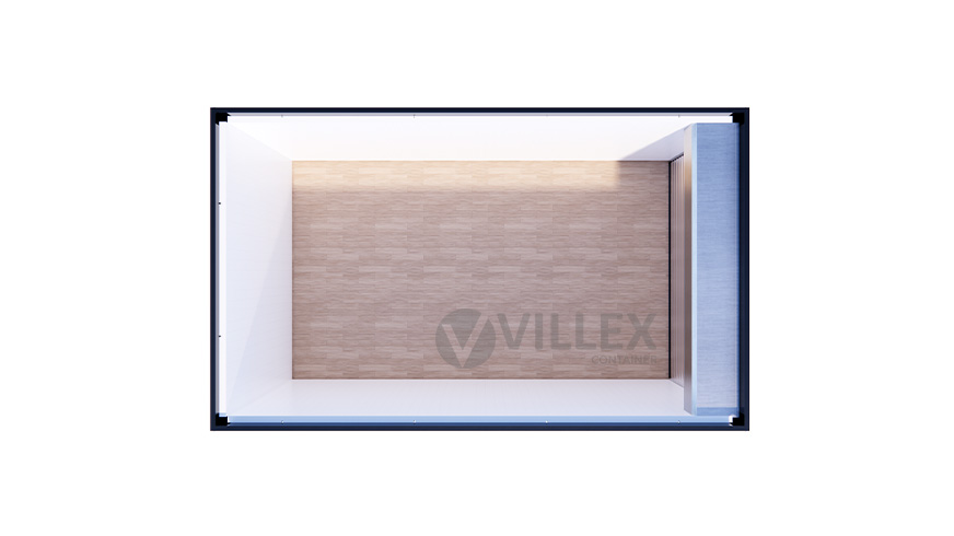 Lagercontainer Villex Mini Garage Cube Nero 1.0