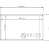 Lagercontainer Villex Mini Garage Cube Nero 1.0