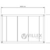 Lagercontainer Villex Mini Garage Cube Nero 1.0