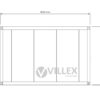 Lagercontainer Villex Mini Lager Cube Nero 2.0