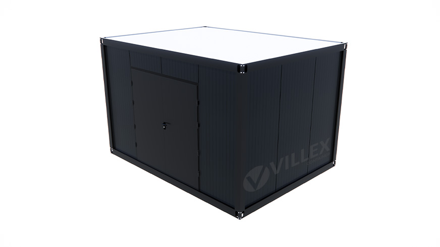 Lagercontainer Villex Mini Lager Cube Nero 3.0