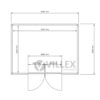 Lagercontainer Villex Mini Lager Cube Nero 3.0