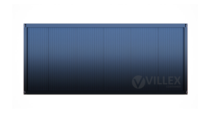 Lagercontainer-Villex-Standard-Garage-Cube-Nero-1.0-3 Lagercontainer Villex Standard Garage Cube Nero 1.0