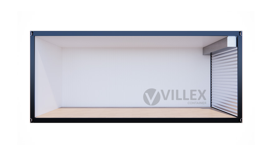 Lagercontainer-Villex-Standard-Garage-Cube-Nero-1.0-7 Lagercontainer Villex Standard Garage Cube Nero 1.0