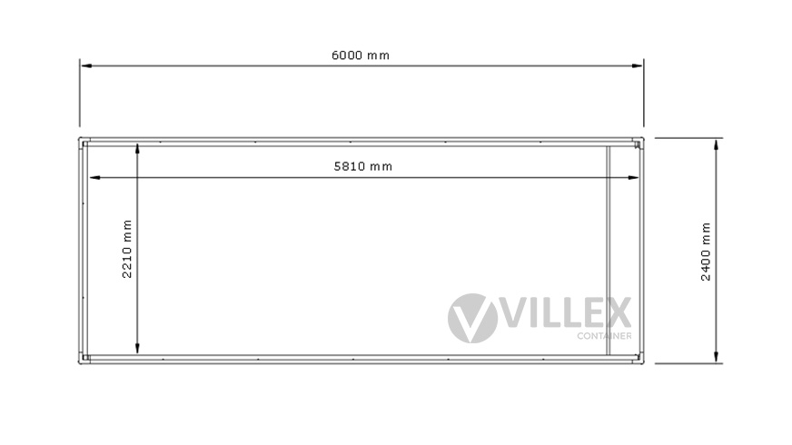 Lagercontainer-Villex-Standard-Garage-Cube-Nero-1.0-8 Lagercontainer Villex Standard Garage Cube Nero 1.0