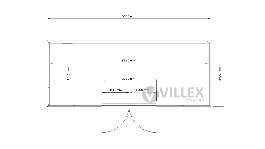 Lagercontainer-Villex-Standard-Lager-Cube-Nero-1.0-8 Lagercontainer Villex Standard Lager Cube Nero 1.0