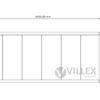 Lagercontainer Villex Standard Lager Cube Nero 2.0