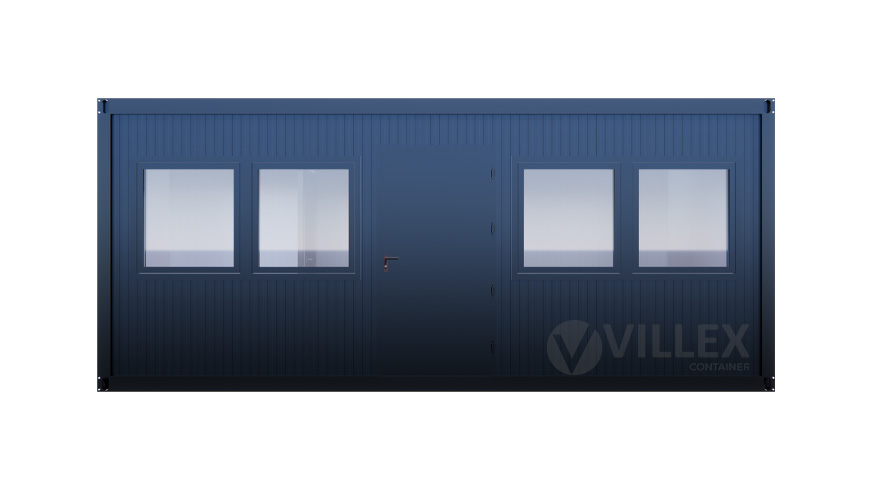 Sanitärcontainer Villex Big Cube Long Doppio Nero 1.0 / Sanitär