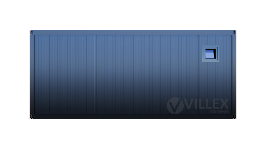 Sanitärcontainer Villex Big Cube Long Doppio Nero 1.0 / Sanitär