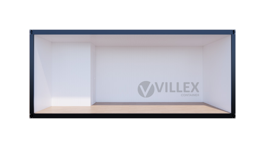 Sanitärcontainer Villex Big Cube Long Doppio Nero 1.0 / Sanitär