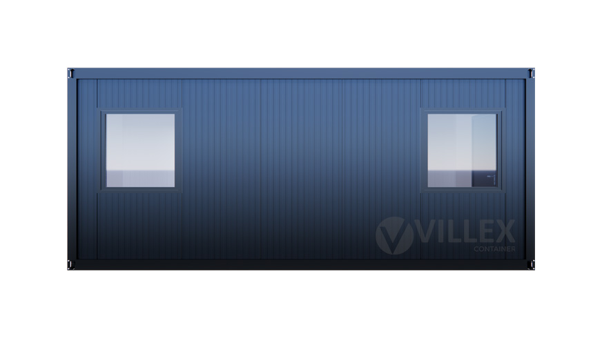 Sanitärcontainer Villex Big Cube Nero 2.0 / Sanitär