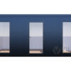 Sanitärcontainer Villex Big Cube Vertikal Nero 1.0 / Sanitär