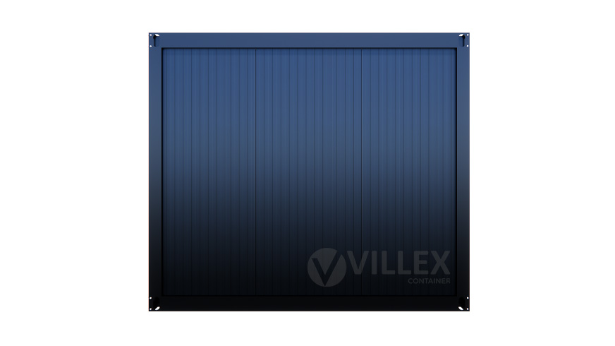 Sanitärcontainer Villex Big Cube Vertikal Nero 1.0 / Sanitär